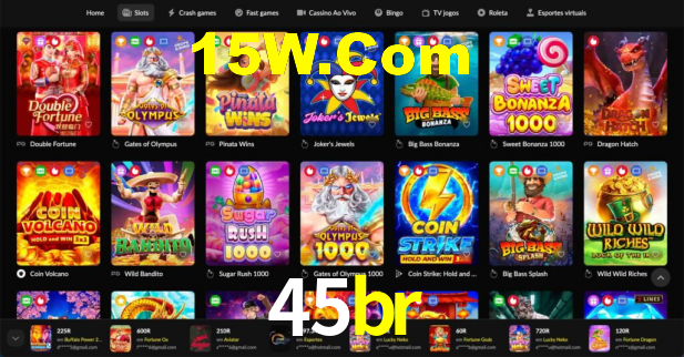 Welcome Bonus 45br